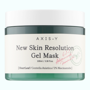 Маска гелевая успокаивающая для лица New Skin Resolution Gel Mask, AXIS-Y - 100 мл 