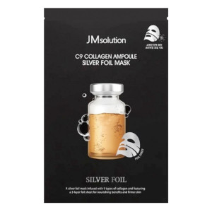 купить Тканевая маска с коллагеном C9 Collagen Ampoule Silver Foil Mask, JMSOLUTION - 1 шт.