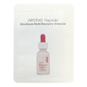 купить ПРОБНИК Сыворотка для повышения эластичности кожи Peptide Botulinum Multi Recovery Ampoule Sample Pouch, APOTHE - 2 мл