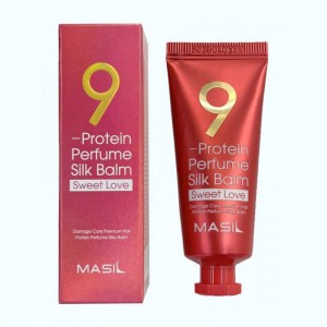 Купить оптом Бальзам несмываемый для волос с протеинами Masil 9 Protein Perfume Silk Balm Sweet Love - 20ml