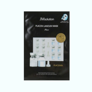 Тканевая маска с ланолином и плацентой JMSOLUTION PLACEN LANOLIN MASK PURE - 35 мл