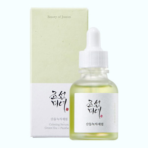 Сыворотка успокаивающая на основе гидролата зеленого чая Calming Serum: Green Tea + Panthenol, Beauty of Joseon – 30 мл