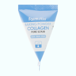 Купить оптом Скраб для лица с колодой и содой Collagen Baking Powder Pore Scrub, FarmStay - 1 шт*7 мл