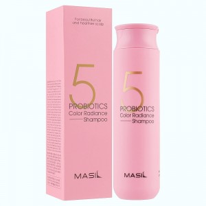 Купить оптом Шампунь для окрашенных волос с пробиотиками MASIL 5 PROBIOTICS COLOR RADIANCE SHAMPOO - 300 мл