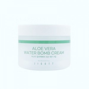 Крем для лица увлажняющий АЛОЭ Aloe Vera Water Bomb Cream, JIGOTT - 150 мл