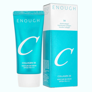 Тональный BB крем для лица с коллагеном Collagen 3X Moisture BB Cream, ENOUGH - 50 мл
