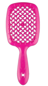Купить оптом Расческа SMALL SUPER BRUSH неоново-розовая, Janeke