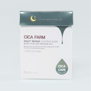 Купить оптом Ночная маска для лица с центеллой азиатской FARMSTAY CICA FARM NIGHT REPAIR SLEEPING MASK - 20*4мл