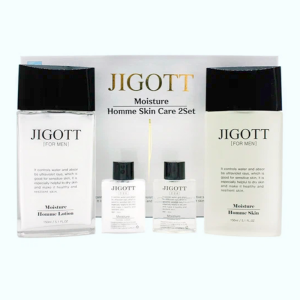 Мужской набор по уходу за кожей лица Moisture Homme Skin Care 2 Set, JIGOTT