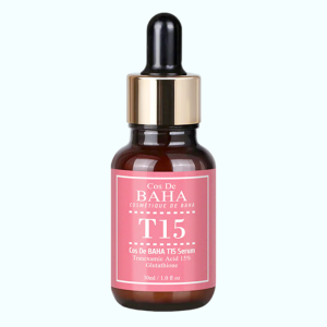 Сыворотка осветляющая с транексамовой кислотой 15% и глутатионом Tranexamic Acid 15% Serum (T15), COS DE BAHA - 30 мл 