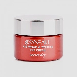 Купить оптом Крем от морщин для глаз Secret Key SYN-AKE Anti Wrinkle & Whitening Eye Cream - 15 г