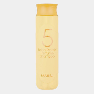 Купить оптом Шампунь протеиновый для поврежденных волос 5 Salon Protein Perfume Shampoo, MASIL - 300 мл
