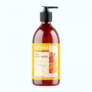 Купить оптом Гель для душа МЕД/ЛИЛИЯ Pure Body Wash (Honey & White Lily), NATURIA - 750 мл