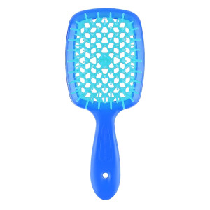Купить оптом Расческа SUPER BRUSH синий с голубым, Janeke
