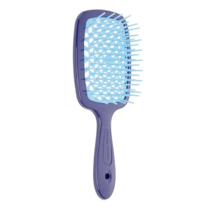 Купить оптом Расческа SUPER BRUSH фиолетовая с голубым, Janeke