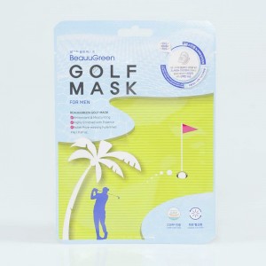 Купить оптом Тканевая успокаивающая маска для мужчин Beauugreen Golf Mask Pack for Men - 23 мл