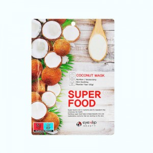 Тканевая маска для лица с кокосом Eyenlip Super Food Mask Coconut - 23 мл