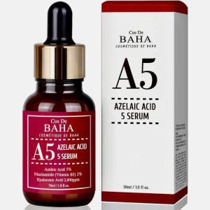 Купить оптом Сыворотка  COS DE BAHA A5 Azelaic Acid 5 Serum - 30 мл
