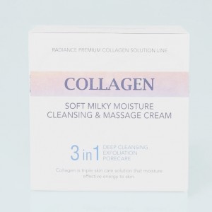 Купить оптом Очищающий массажный крем для лица и тела Enough Collagen Soft Milky Moisture Cleansing & Massage Cream - 300 г