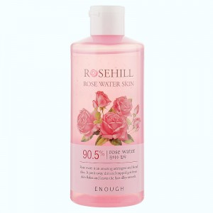 Купить оптом Тонер для лица с гидролатом розы Enough Rosehill-Rose Water Skin - 300 мл