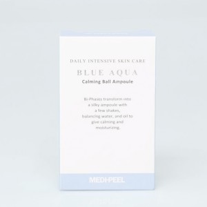 Купить оптом Увлажняющая антивозрастная сыворотка для лица MEDI PEEL BLUE AQUA CALMING BALL AMPOULE - 50 мл