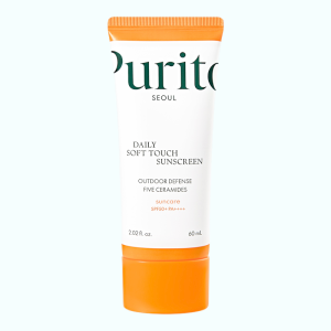 Купить оптом Солнцезащитный крем с керамидами Purito Seoul Daily Soft Touch Sunscreen SPF 50 PA++++, PURITO - 60 мл