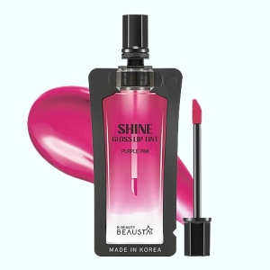 Тинт для губ Water Shine Gloss Tint #2 Purple Pink, BEAUSTA - 4 мл