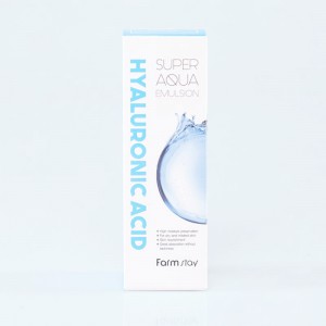 Купить оптом Экстра увлажняющая эмульсия для лица FARMSTAY HYALURONIC ACID SUPER AQUA EMULSION - 200 мл