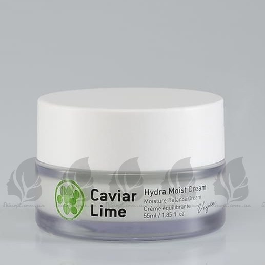 Купить оптом Увлажняющий крем для лица с икрой лайма Too Cool For School Caviar Lime Hydra Moist Cream - 55 мл