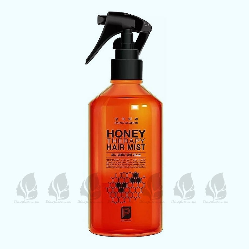 Купить оптом Эссенция для увлажнения волос «Медовая терапия» Professional Honey Therapy Hair Mist, Daeng Gi Meo Ri - 250ml