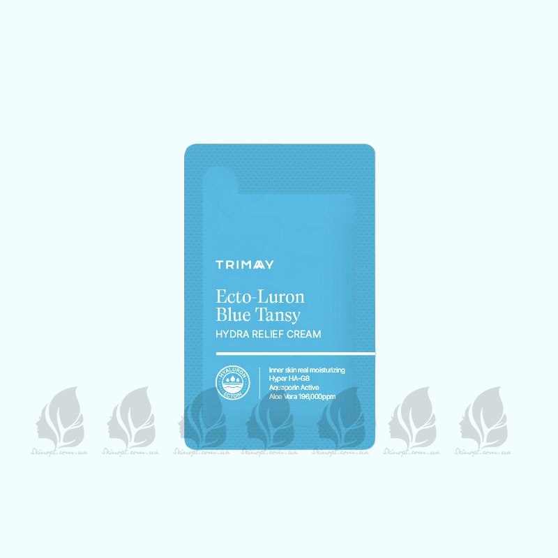 Купить оптом Пробник крема для лица с эктоином Trimay Ecto-Luron Blue Tansy Hydra Relief Cream - 1 мл