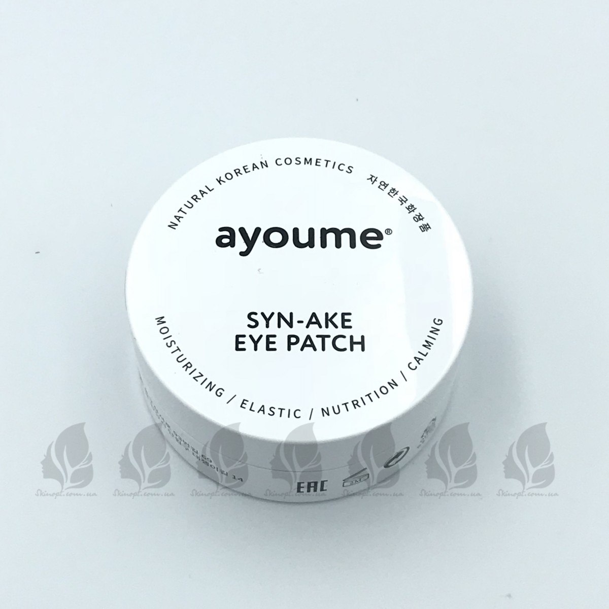 Купить оптом Антивозрастные патчи для глаз со змеиным пептидом Ayoume SYN-AKE EYE PATCH - 60 шт.