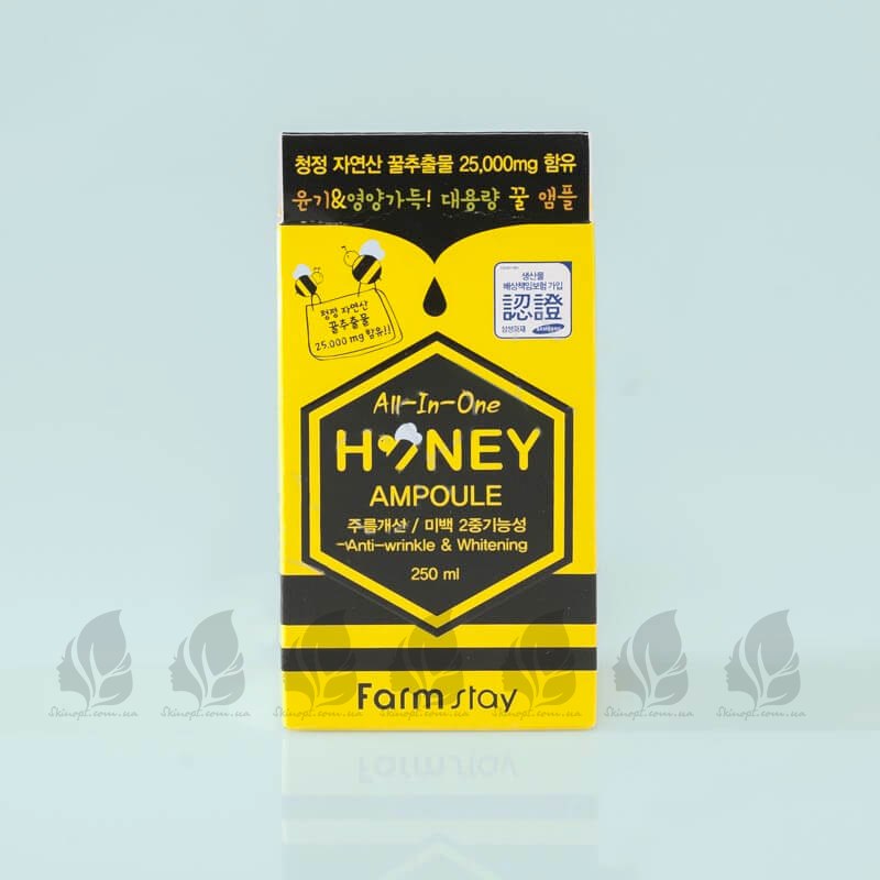 Купить оптом Ампульная сыворотка с медом FARMSTAY ALL-IN-ONE HONEY AMPOULE - 250 мл