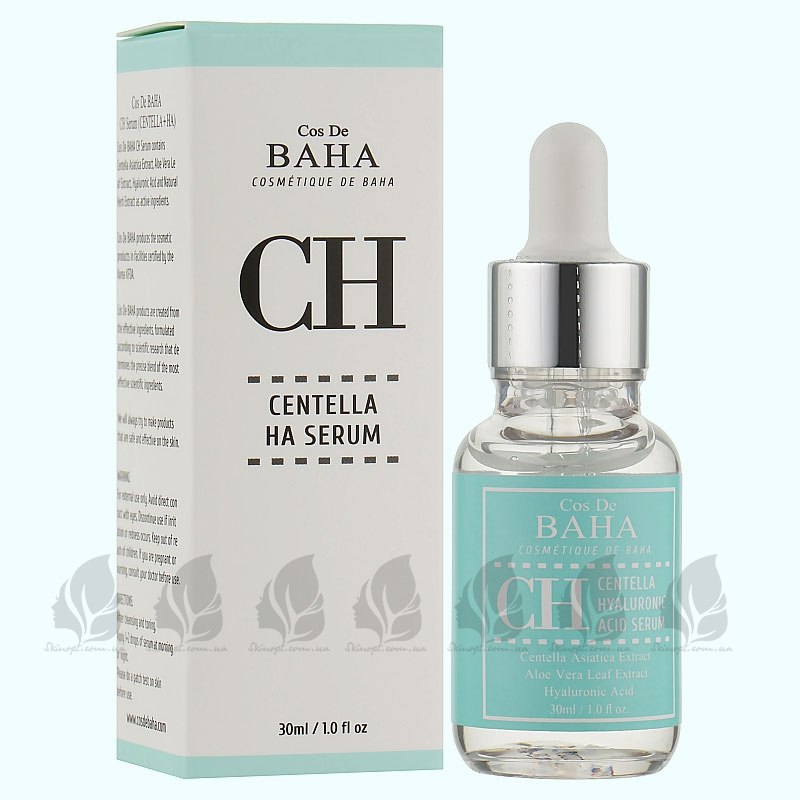 Купить оптом Сыворотка для лица с центеллой Cos De BAHA Centella Serum (CH) - 30 мл