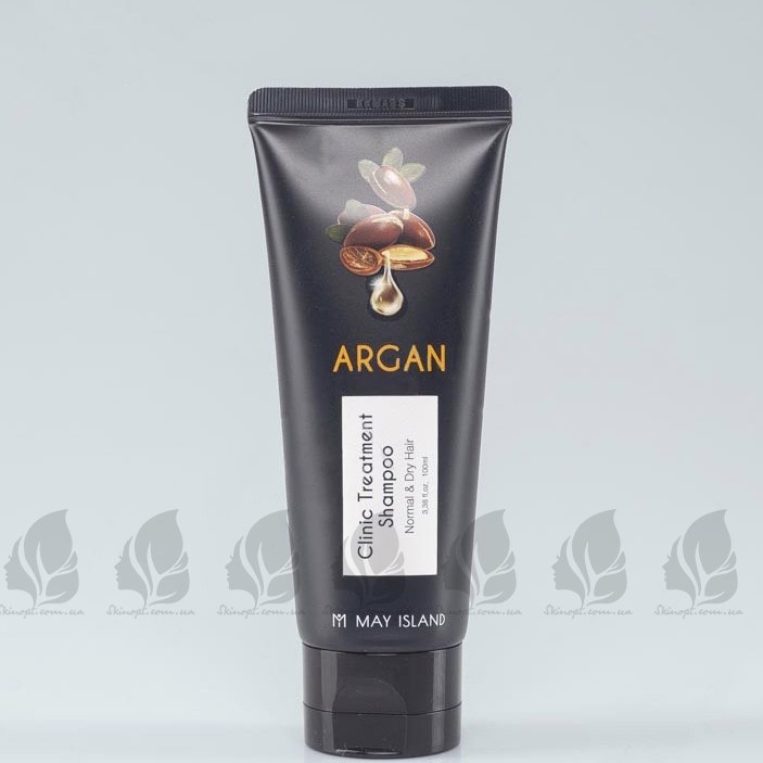 Купить оптом Шампунь для чувствительной кожи головы May Island Argan Clinic Treatment Shampoo - 100 мл