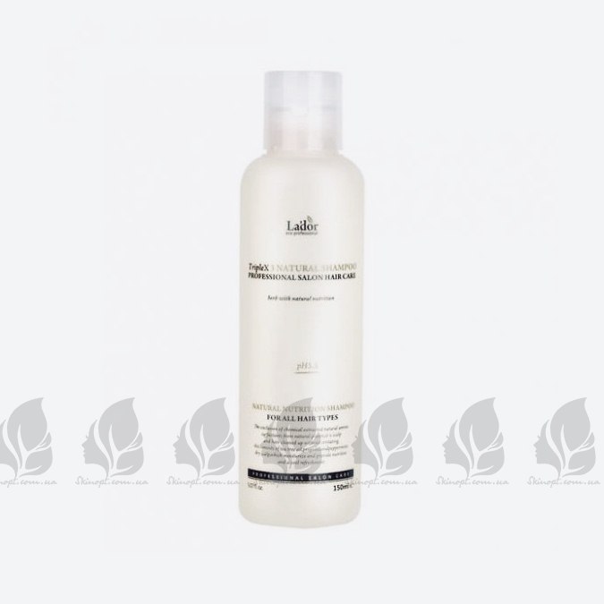 Купить оптом Органический шампунь с растительными экстрактами Triplex Natural Shampoo Lador - 150 мл