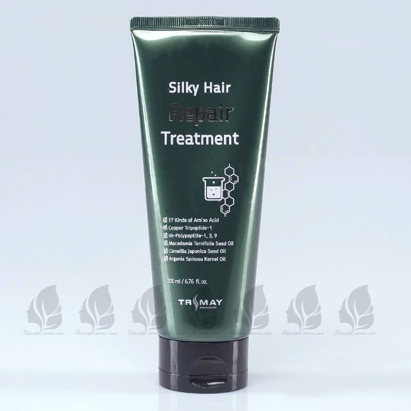 Купить оптом Безсульфатный бальзам для восстановления волос TRIMAY Silky Hair Repair Treatment - 200 мл