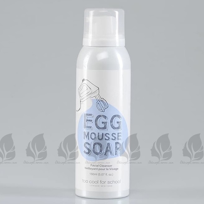 Купить оптом Мусс для умывания яичный Too Cool For School Egg Mousse Soap - 150 мл