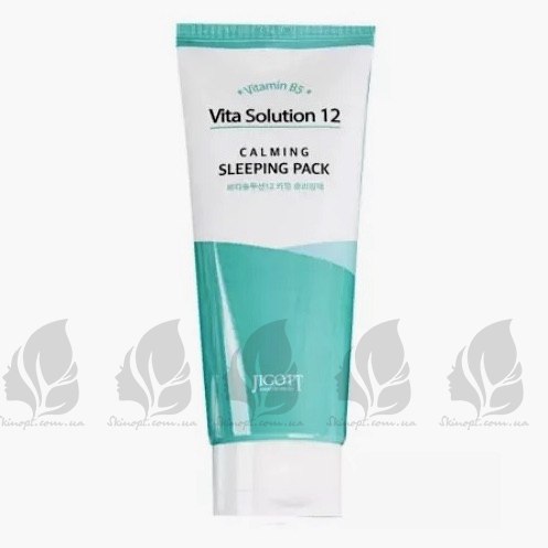 Купить оптом Ночная маска успокаивающая Vita Solution 12 Calming Sleeping Pack, JIGOTT - 180 мл