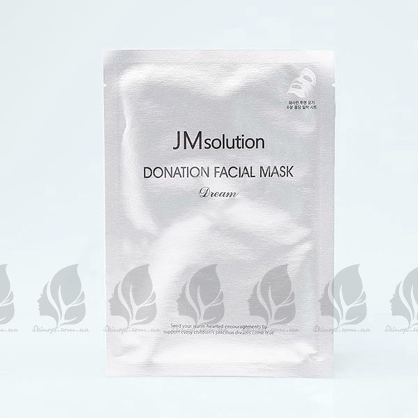 Купить оптом Тканевая маска для сухой кожи лица JMSOLUTION DONATION FACIAL MASK DREAM - 30 мл