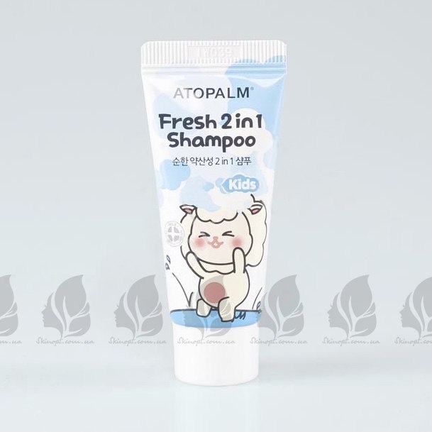 Купить оптом Мини-версия детского шампуня для волос «2в1» ATOPALM Fresh 2 in 1 Shampoo - 20 мл