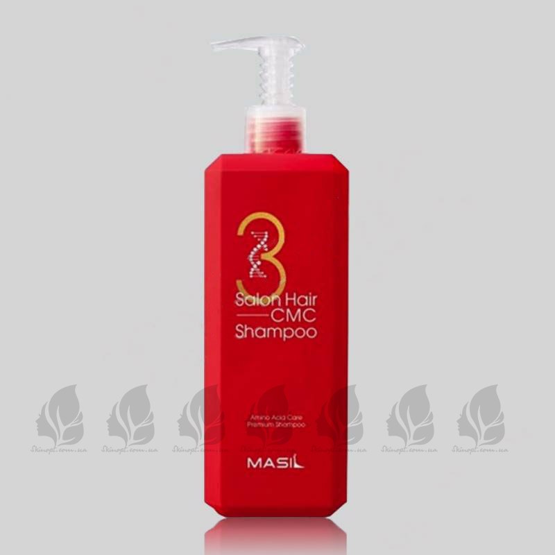Купить оптом Укрепляющий шампунь для волос с аминокислотами Masil 3 Salon Hair CMC Shampoo - 500 мл