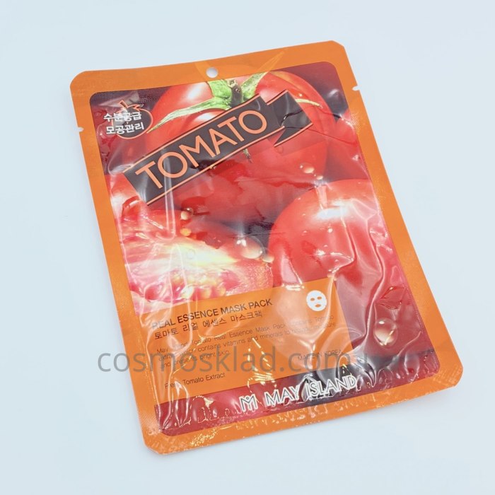 Купить Тканевая маска с томатом May Island Real Essence Tomato Mask Pack - 25 г