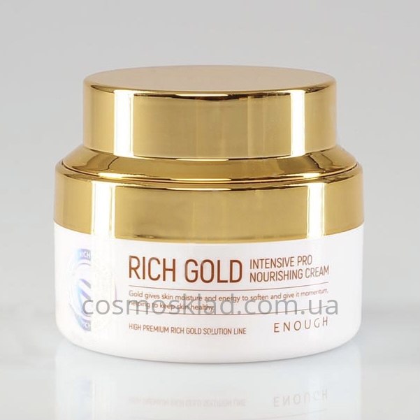 Купить Крем для лица с ионами золота Enough Rich Gold Intensive Pro Nourishing Cream - 50 мл