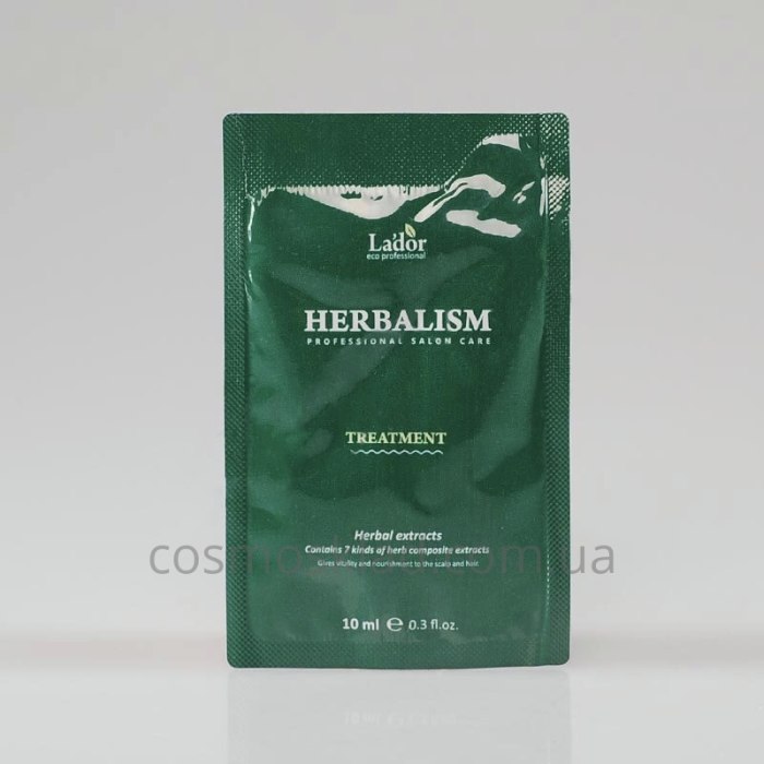Купить Пробник маски от выпадения волос LADOR HERBALISM TREATMENT - 10 мл