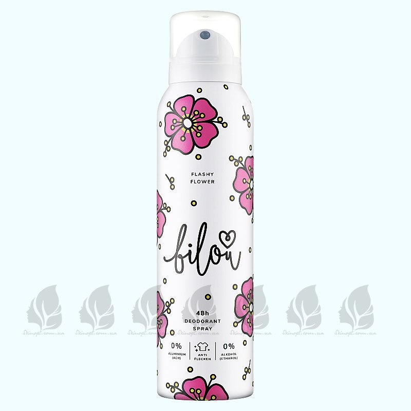 Купить оптом Дезодорант - спрей Bilou Deodorant Spray Flashy Flower, BILOU - 150 мл
