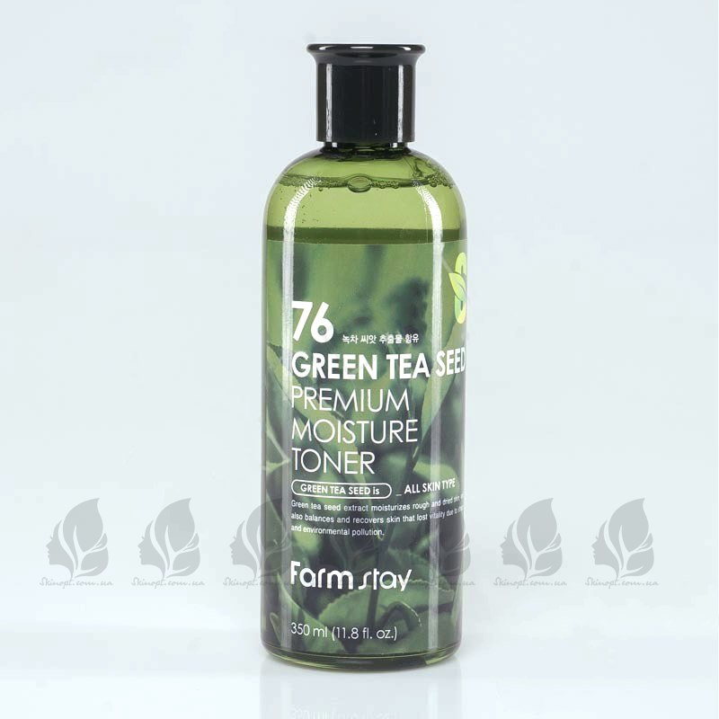 Купить оптом Тонер для лица с семенами зеленого чая FARMSTAY 76 GREEN TEA SEED PREMIUM MOISTURE TONER - 350 мл