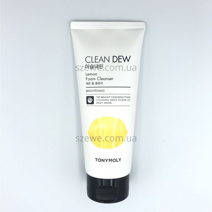 Пенка tony moly clean dew lemon с каким тонером